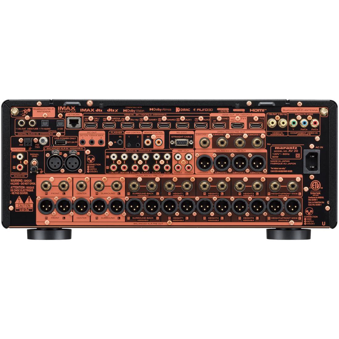 Marantz AV20 13.4-Channel AV Preamplifier - Gibbys Electronic