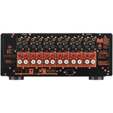 Rear I/O panel of Marantz AMP 20 12-channel power amplifier