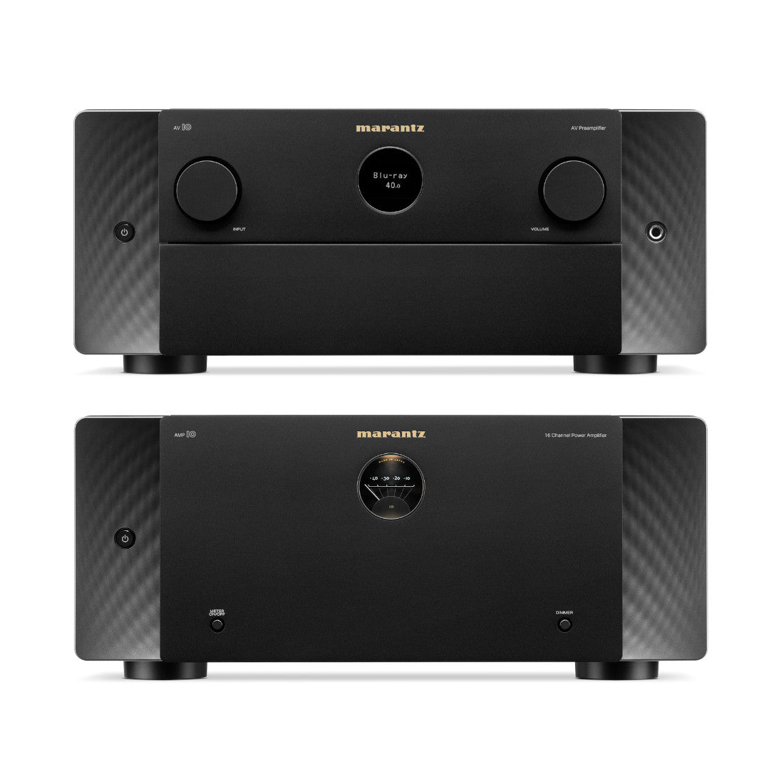 Marantz AV 10 AV Preamplifier & AMP 10 Power Amplifier Bundle