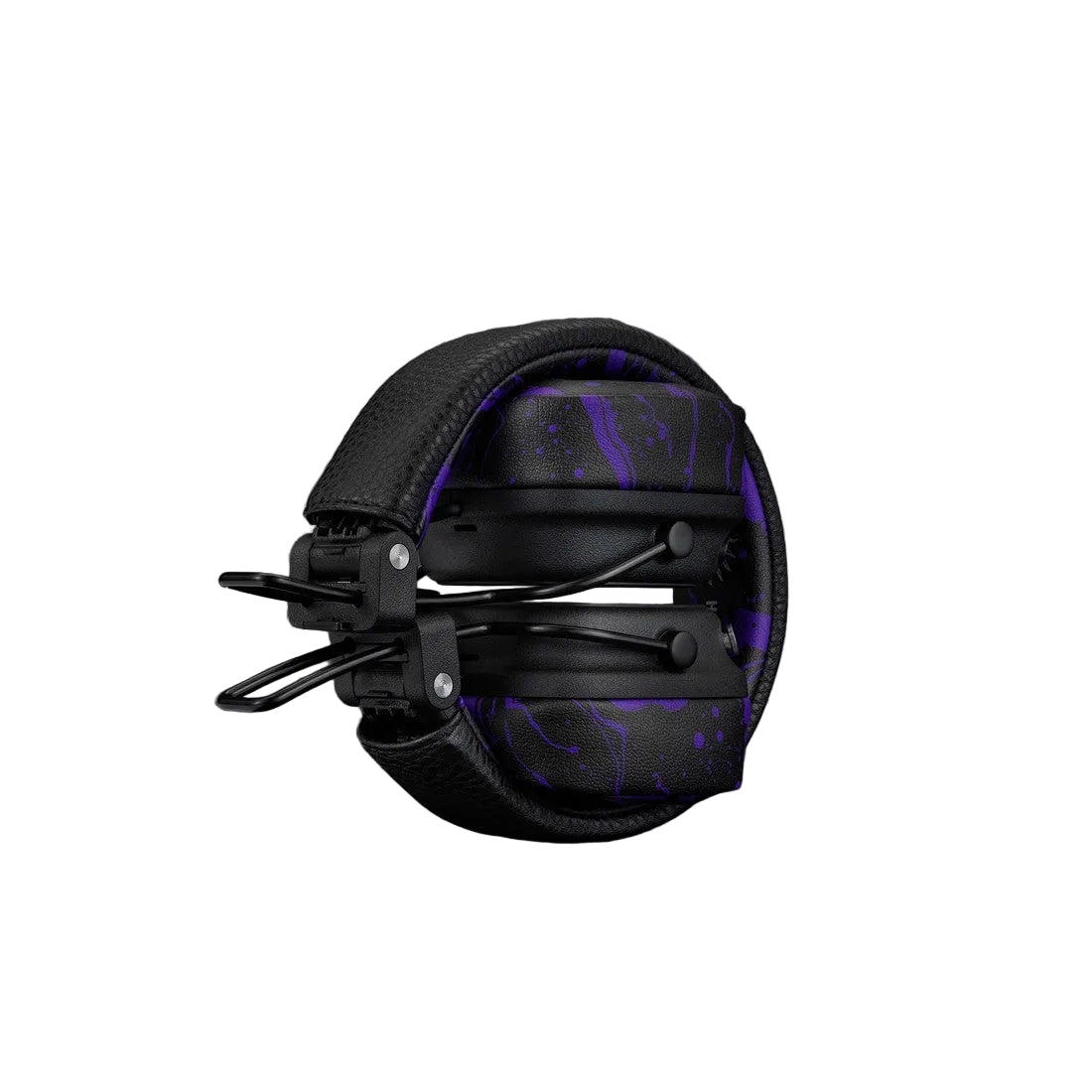Folded Major V Hendrix Edition headphones, shown against a plain dark gray background.