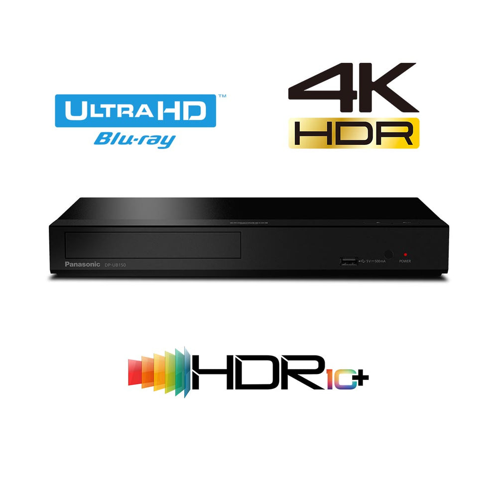 Panasonic DP-UB150 4K Ultra HD Blu-ray Player with HDR10+ and High-Res ...