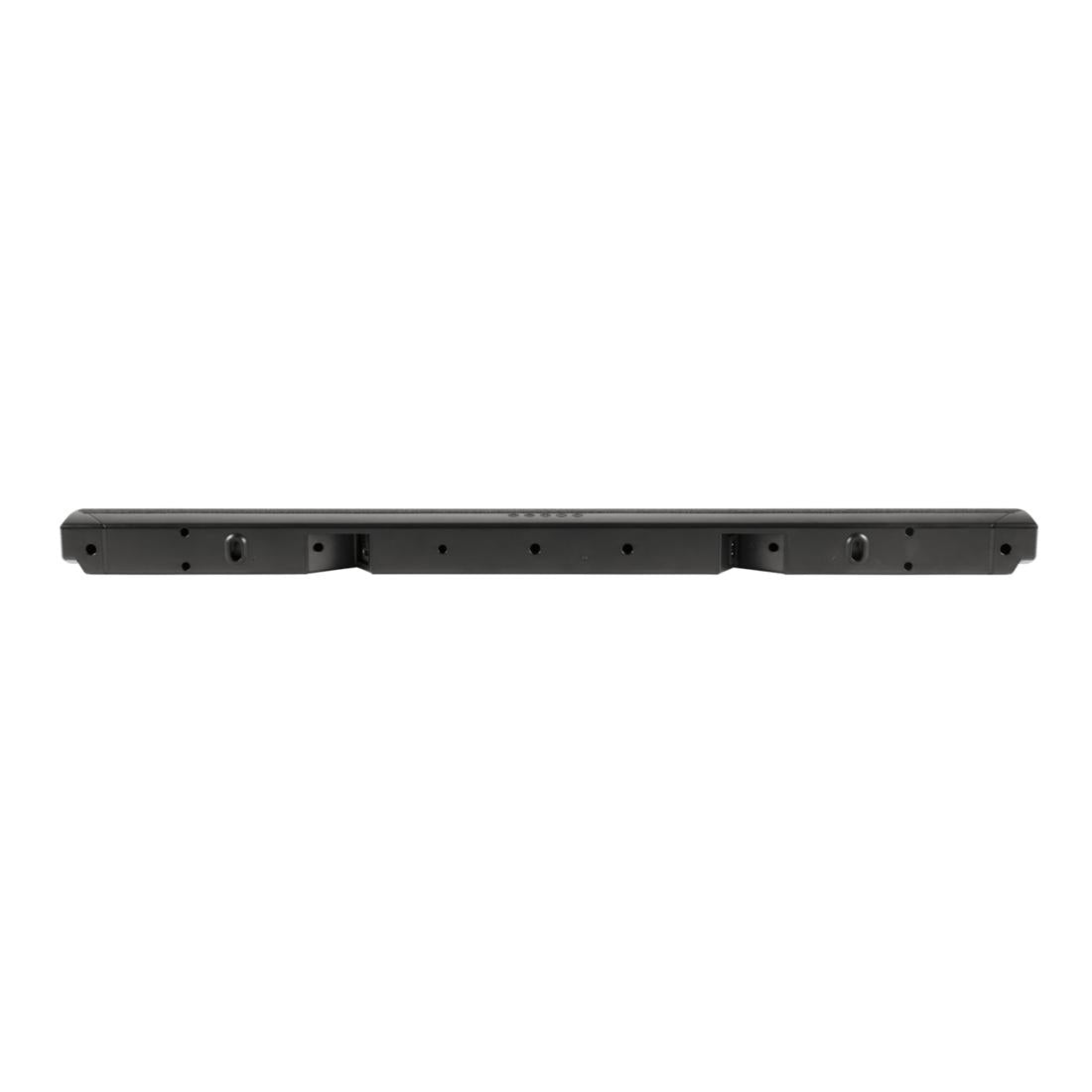Back of the Signa S2D sound bar, showing mounting keyholes