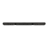 Back of the Signa S2D sound bar, showing mounting keyholes