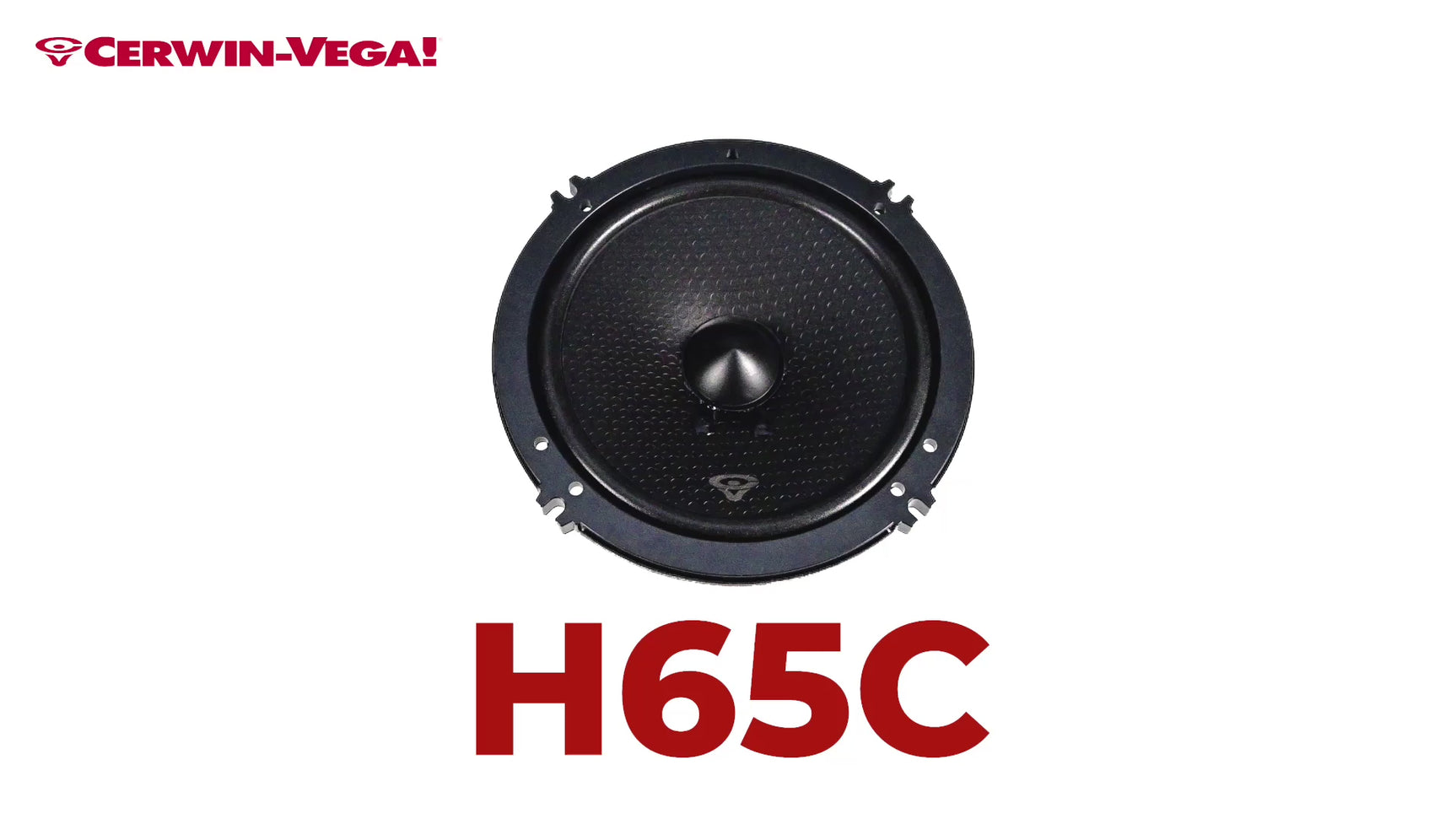 Cerwin Vega H65C HED Series 6.5" 2-Way Component Speaker System