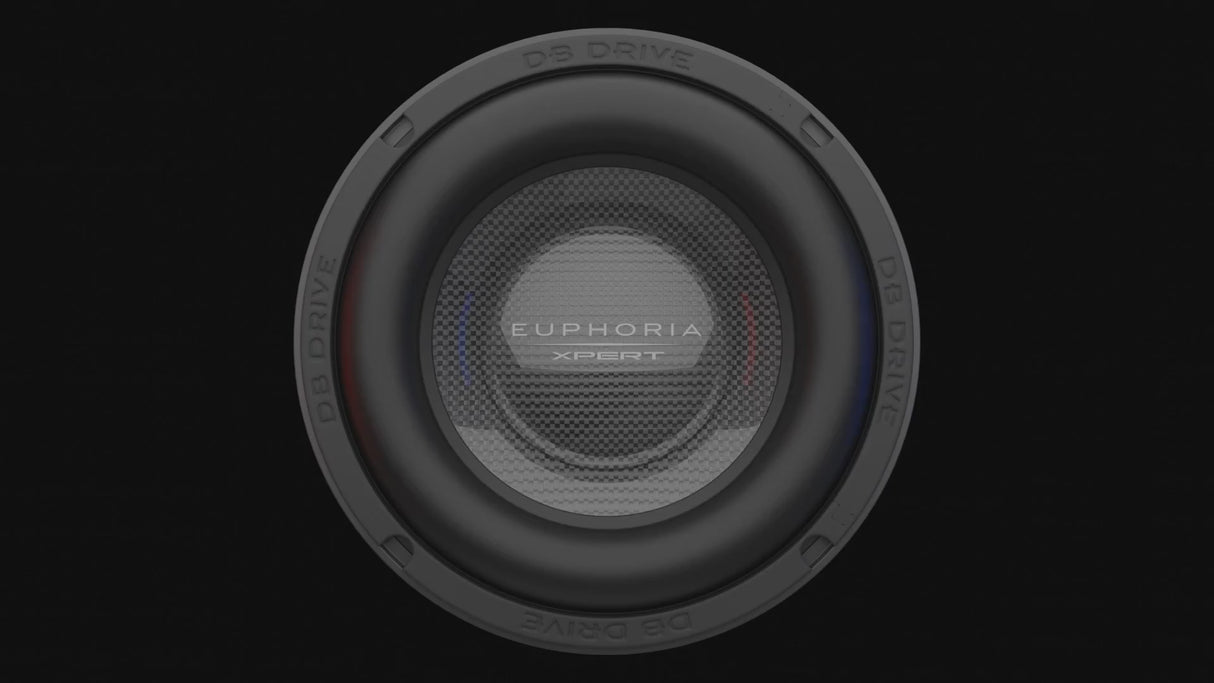 Euphoria XPERT EX8NMB-CFV2 8" NEO Carbon Fiber Midbass Speaker - Each (EX8NMBCFV2)