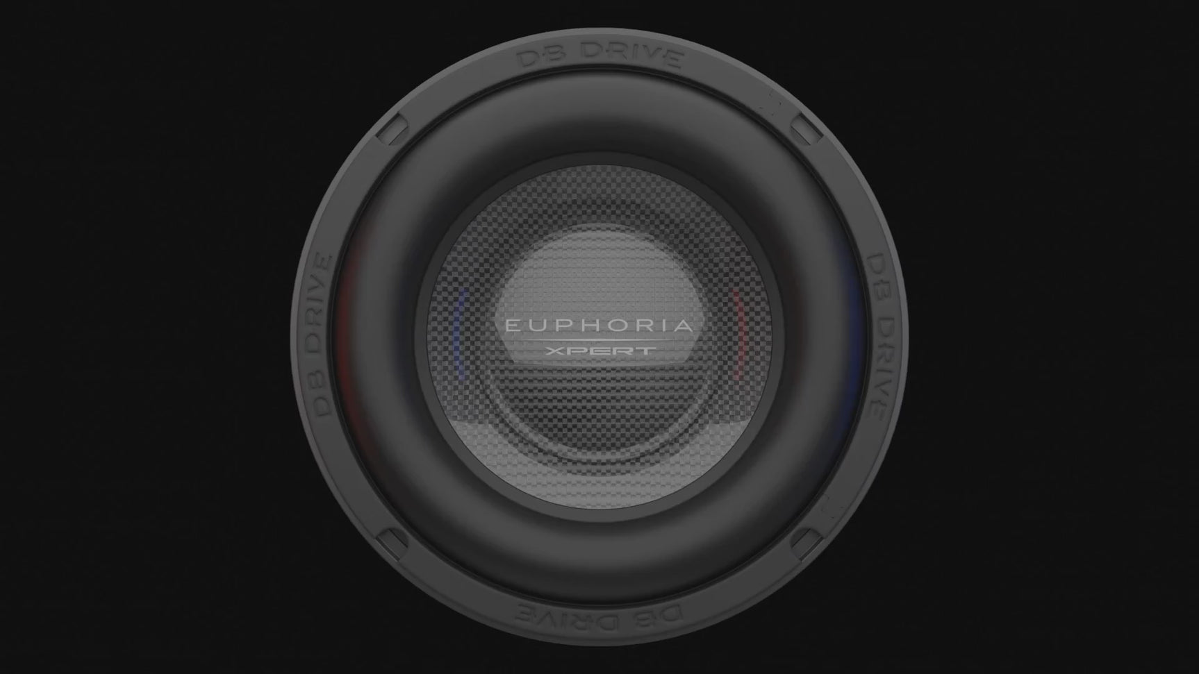 Euphoria XPERT EX8NMB-CFV2 8" NEO Carbon Fiber Midbass Speaker - Each (EX8NMBCFV2)