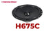 Cerwin Vega H675C HED Series 6.75" 2-Way Component Speaker System