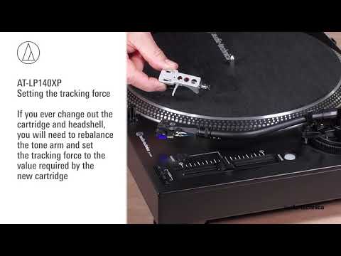 Audio-Technica AT-LP140XP-BK Direct Drive Professional DJ
