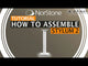 Norstone NORSTY2 Stylum 2 23.6" Premium Metal Speaker Stands - Pair
