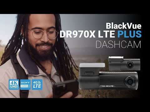 Blackvue DR970X-2CHLTE-64 2 Channel Dual Camera System - 4K UHD Cloud Dash Cam