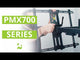Kanto Pro PMX800 Full Motion TV Wall Mount with 200 lb Capacity