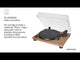 Audio-Technica AT-LPW40WN Consumer Stereo Turntable - Wood