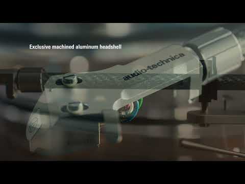 Audio-Technica AT-LPA2 Fully Manual Belt-Drive Turntable - Clear