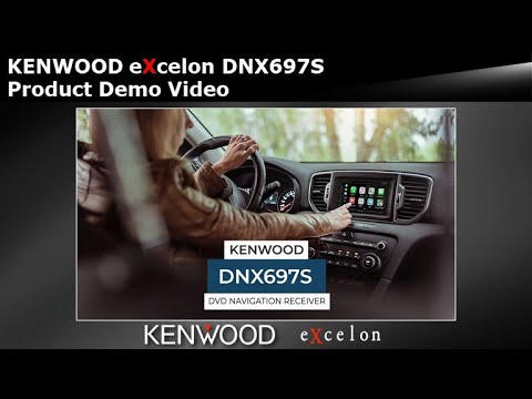 Kenwood eXcelon DNX697S Navigation DVD Receiver with Bluetooth & HD Radio