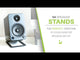 Kanto S4 Vertical Tilting Desktop Speaker Stands - Black