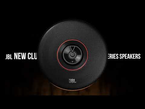 JBL Club 54F 5.25" 2-Way Coaxial Car Speakers with Silk Dome Tweeters - Pair