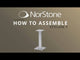 NorStone NORSTY1 Stylum 1 19.7" Premium Metal Speaker Stands - Pair