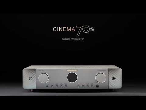 Marantz Cinema 70s Slimline 7.2CH 50W AV Receiver – 2023 Model