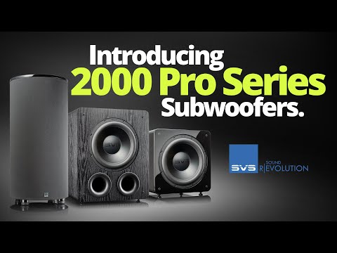 SVS SB-2000 Pro Powered 550 W 12" Subwoofer