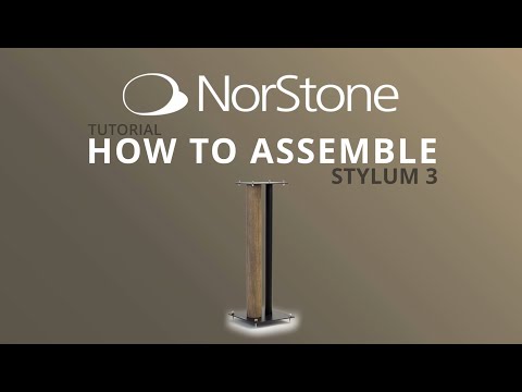 Norstone NORSTY3 Stylum 3 31.5" Premium Metal Speaker Stands - Pair