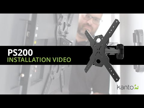 Kanto PS200 Full Motion TV Wall Mount with 88 lb Capacity