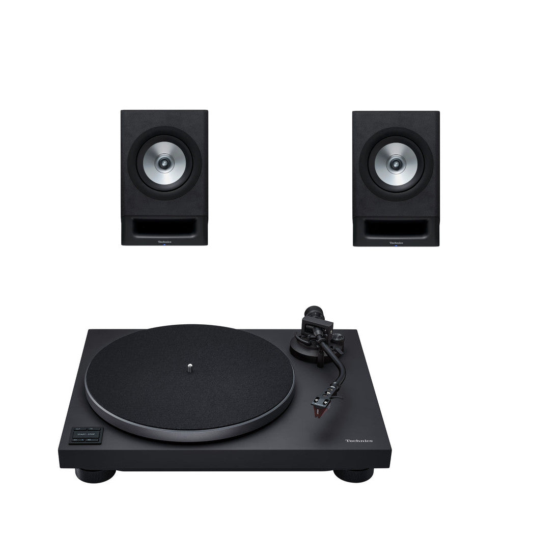 Technics SC-CX700 and SL-50C Turntable and Wireless Speakers Bundle
