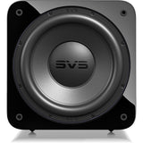 SVS SB-3000 subwoofer in piano gloss black from front